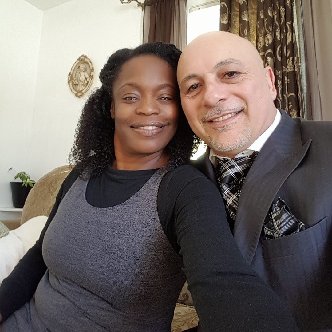 Frank Diaz and his wife - Jack Green Men's Shop owners